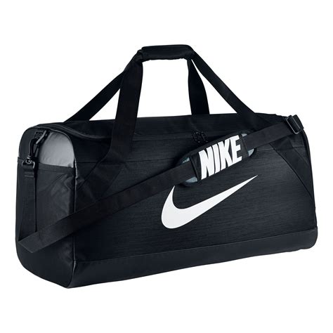 nike brasilia duffel sporttasche damen schwarz 50l|Nike Performance BRASILIA DUFFEL M UNISEx.